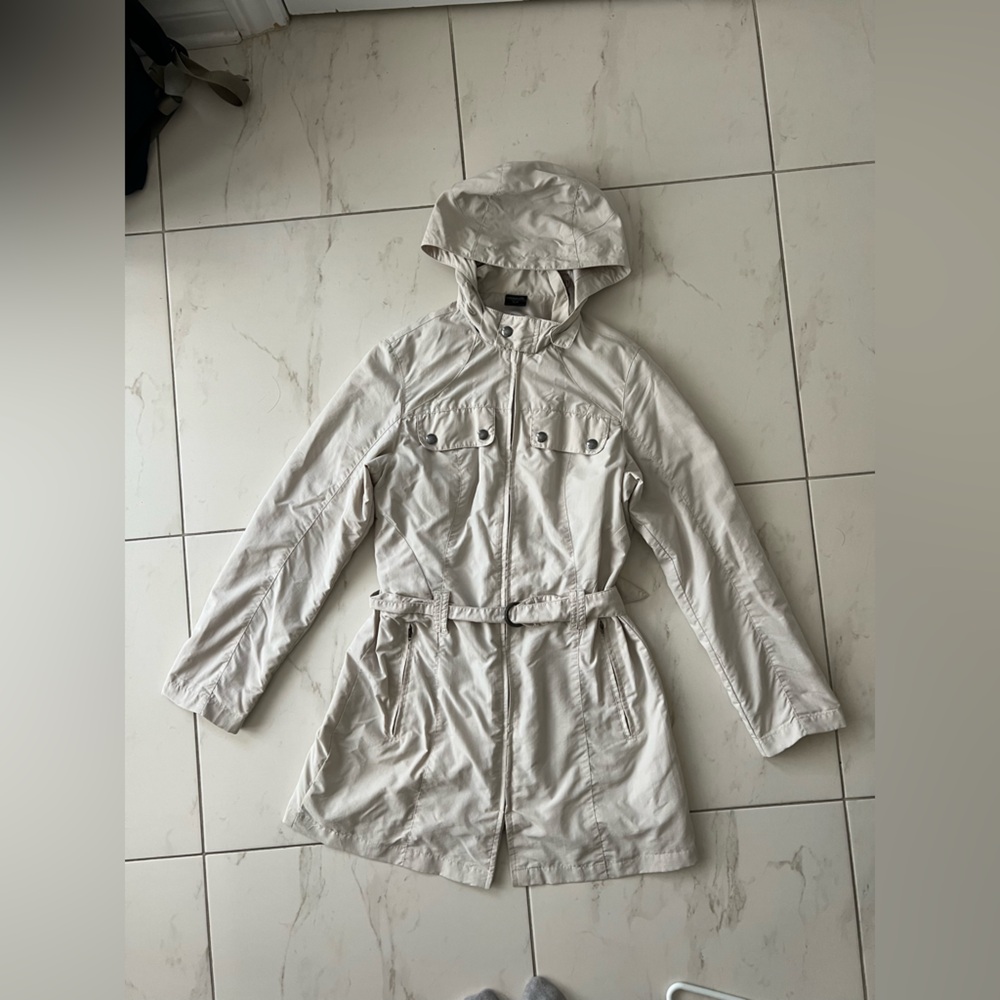 Light Beige Jacket with removable hood